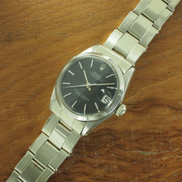 Rolex White Gold Date “Boy Size” Ref. 6624