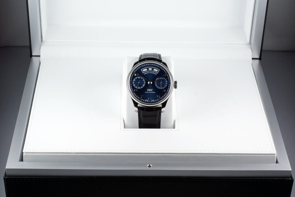 2016 IWC ANNUAL CALENDAR IW503502 WITH BOX AND PAPERS