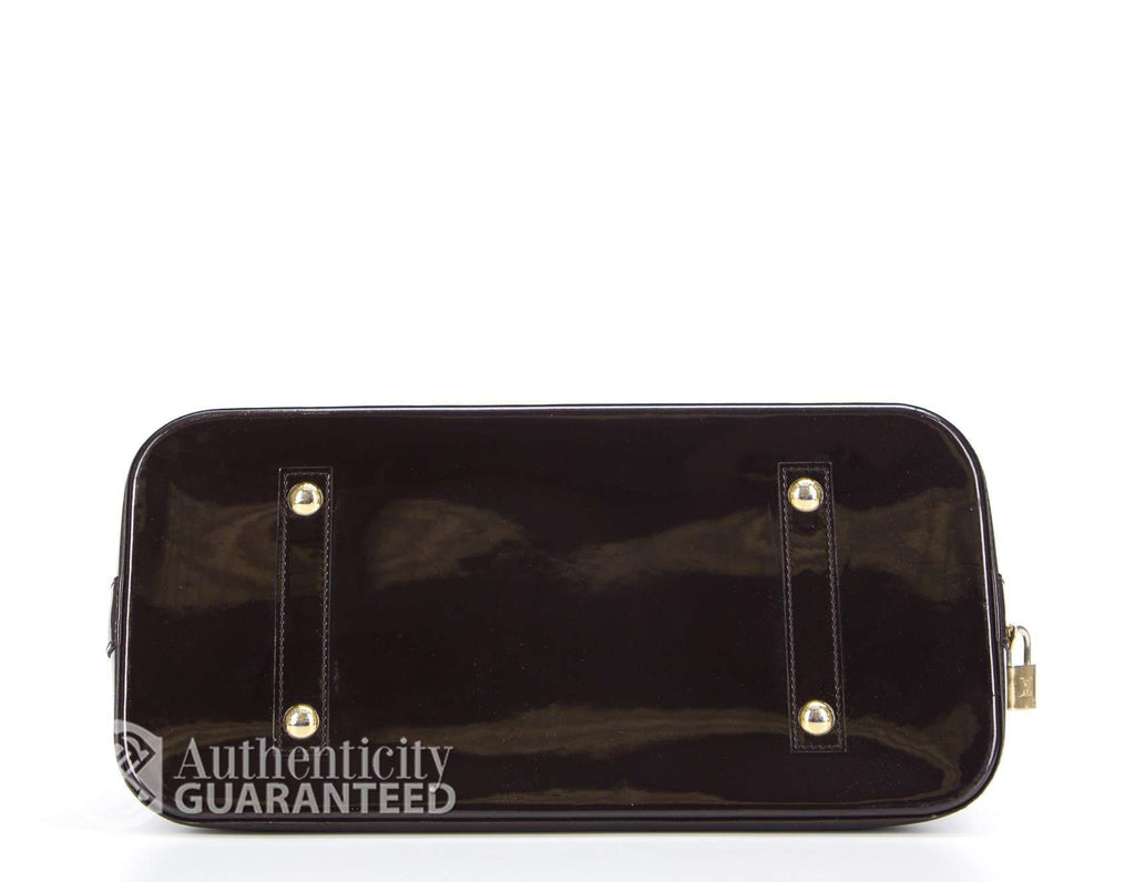 Louis Vuitton Vernis Amarante Alma GM Bag