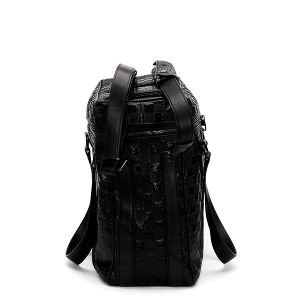 LOUIS VUITTON - BLACK DAMIER PYTHON DJ BAG 2008 – Luxify