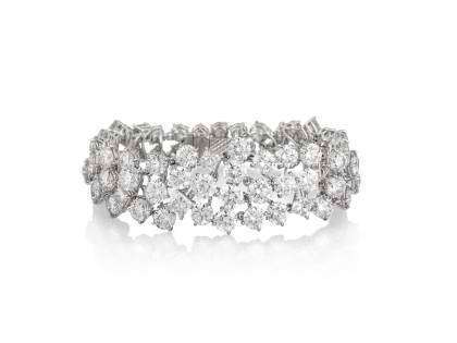 Diamond Cluster Bracelet