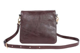 The Urban Stroll Shoulder Bag in Chocolate Italian Leather