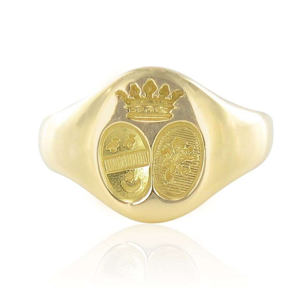 Signet gold woman