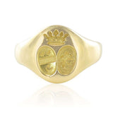 Signet gold woman