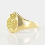 Signet gold woman