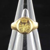 Signet gold woman
