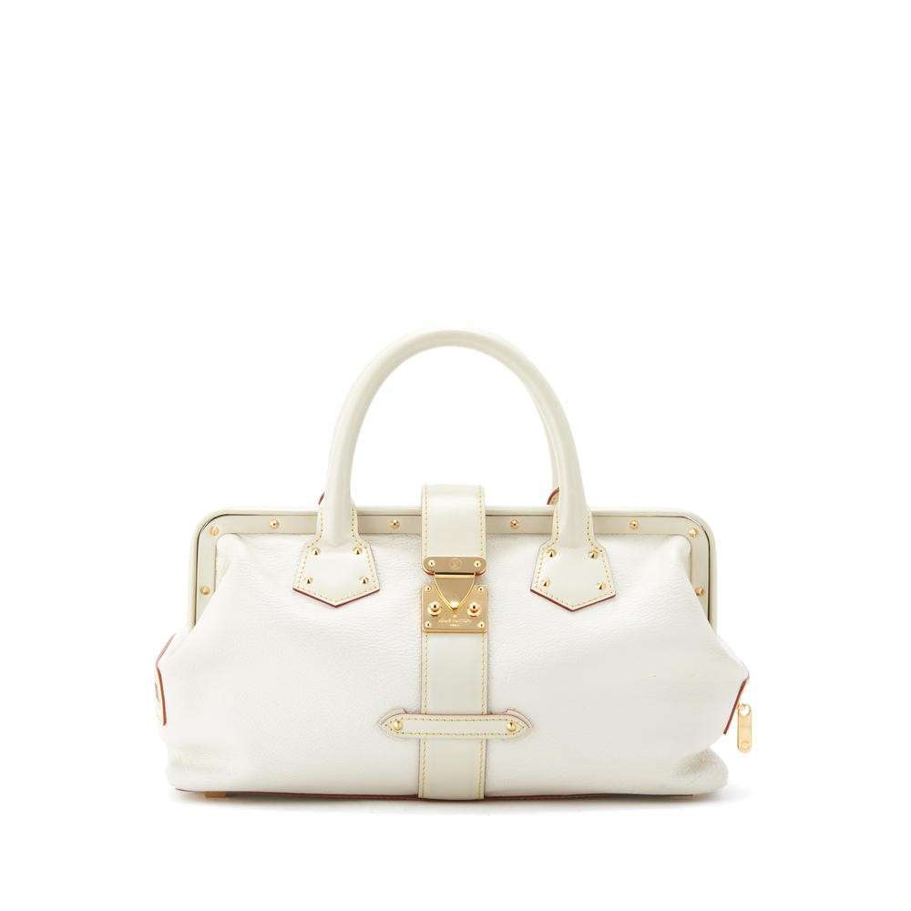 LOUIS VUITTON  Ivory Speedy Frame