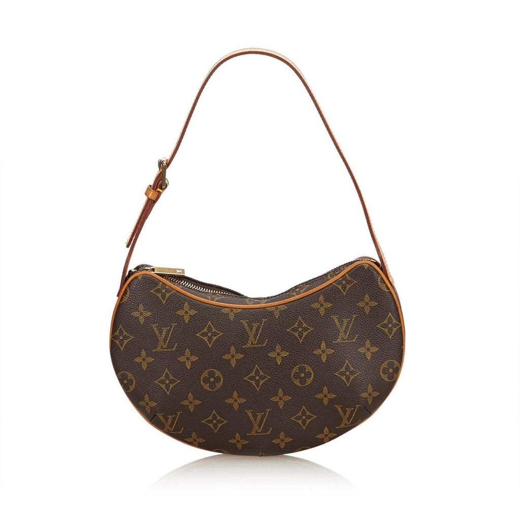 Brown Louis Vuitton Monogram Croissant PM Bag