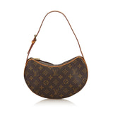 Brown Louis Vuitton Monogram Croissant PM Bag
