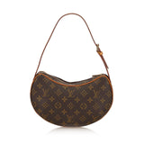 Brown Louis Vuitton Monogram Croissant PM Bag