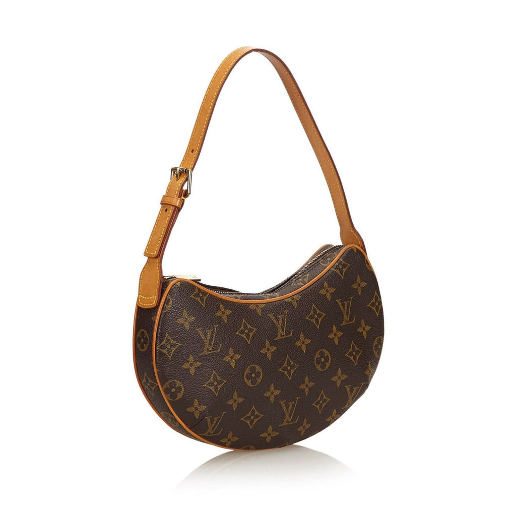 Brown Louis Vuitton Monogram Croissant PM Bag