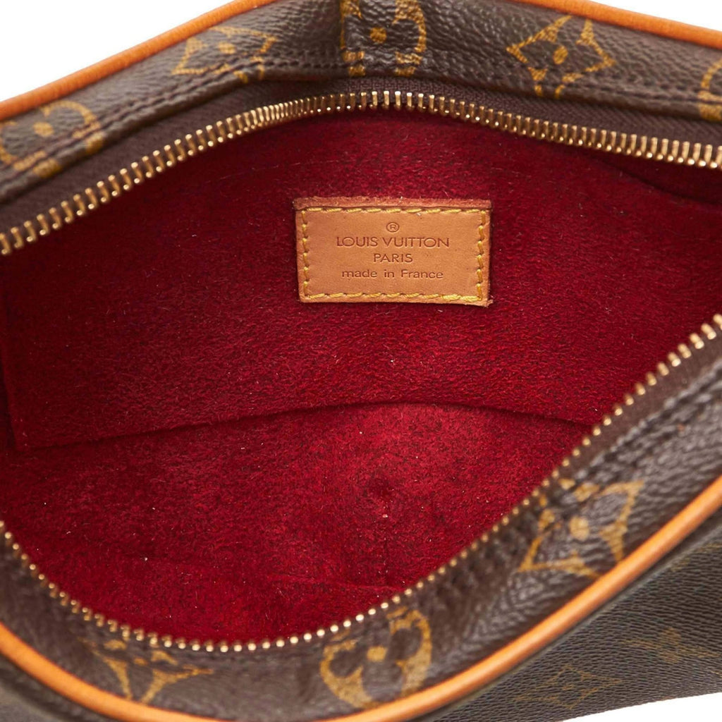 Brown Louis Vuitton Monogram Croissant PM Bag