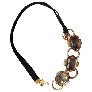 Marni gold metal necklaces