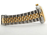 Pre Owned Mens Rolex Two-Tone Datejust with a Gold Diamond Dial 16013