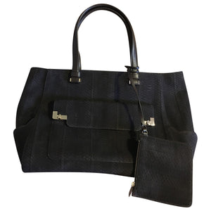 Lancel brown leather handbag
