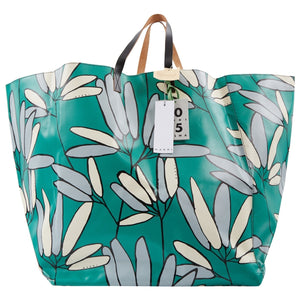 Marni green plastic handbag
