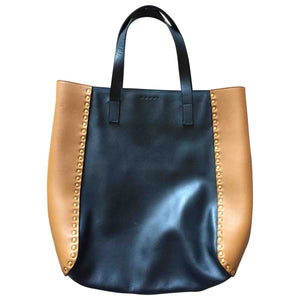 Marni navy leather handbag