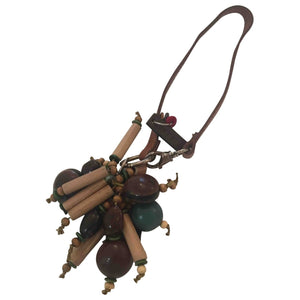 Marni  leather bag charms