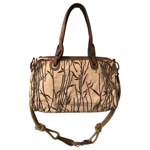 Marni brown cloth handbag