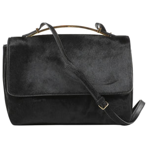 Marni black leather handbag