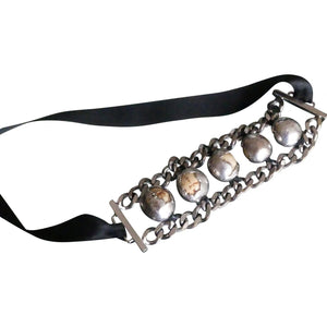 Marni silver steel bracelets