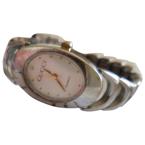 Gucci i-gucci digital silver steel watch