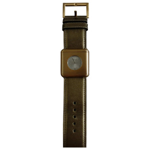 Prada gold steel watch
