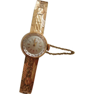 Longines gold yellow gold watch