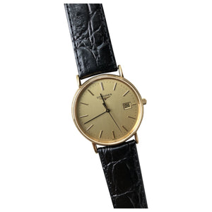 Longines presence gold gold plated watch