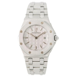 Audemars Piguet royal oak lady silver steel watch