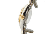 PRE OWNED MENS ROLEX TWO-TONE DATE WITH A GOLD/CHAMPAGNE DIAL 15223
