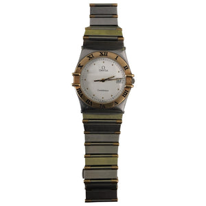 Omega constellation gold gold and steel watch