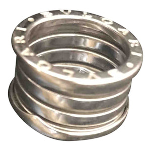 Bvlgari b.zero1 white white gold rings