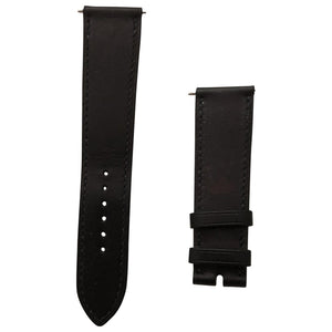 Hermès navy leather watch