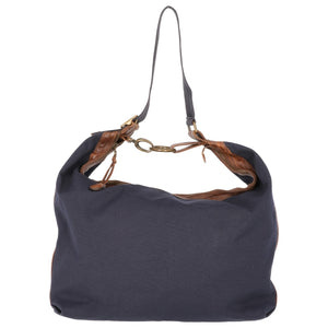Marni blue cotton handbag