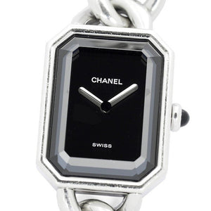 Chanel première chaîne silver steel watch