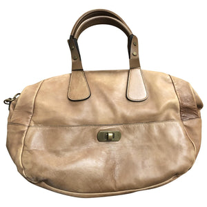 Marni camel leather handbag