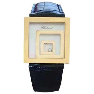Chopard happy spirit gold yellow gold watch
