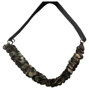 Marni brown plastic necklaces