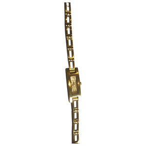 Gucci gold steel watch