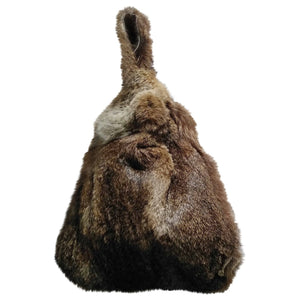 Marni camel rabbit handbag