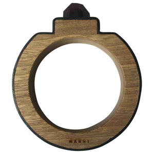 Marni black wood bracelets