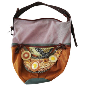 Marni brown cloth handbag