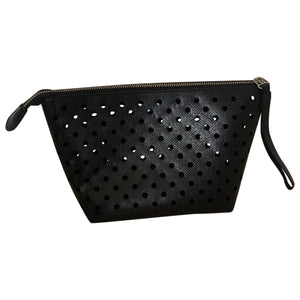 Marni black plastic clutch bag