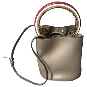 Marni pannier multicolour leather handbag