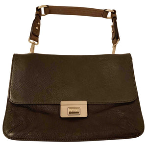 Marni khaki leather handbag
