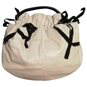 Marni white leather handbag