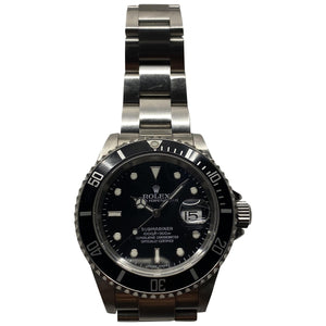 Rolex submariner anthracite steel watch