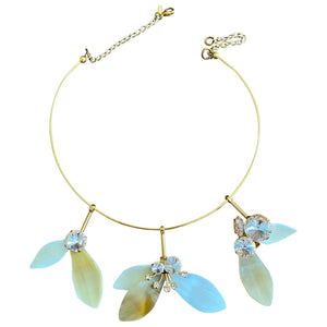 Marni gold metal necklaces