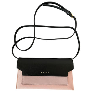 Marni black leather handbag